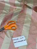 Designer Quality Gorgeous Silk Taffeta Dobby Weave - PEACH/DARK IVORY/CREAM!!!