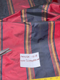 Designer Quality Gorgeous Silk Taffeta Satin Stripes: MULTI COLOR!!