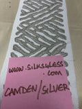 Embroidered Designer Quality Trim In Silver!!!