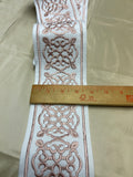 Embroidered Designer Quality Trim in Blush!!!
