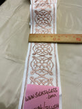 Embroidered Designer Quality Trim in Blush!!!