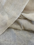 Exquisite Quality Silk Tissue Pleated - WHITE/SILVER!!!
