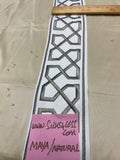 Embroidered Designer Quality Trim In Natural!!!