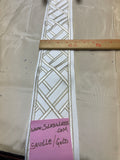 Embroidered Designer Quality Trim In Gold!!!