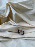 Designer Quality Silk Dupioni, Hand Woven - IVORY!!! 👰‍♂️