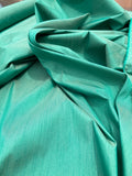 Fabulous Quality 100% Polyester Iridescent Dupion or Faux Silk -DREAMY TEAL !!!