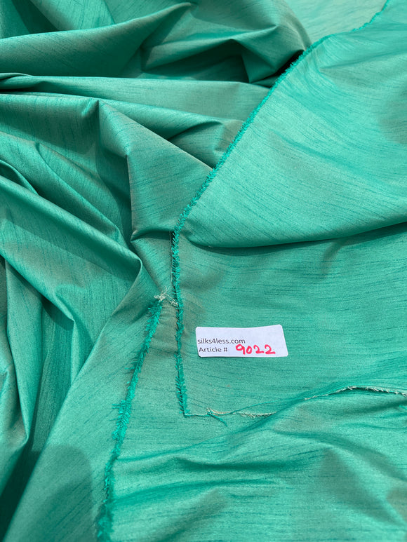 Fabulous Quality 100% Polyester Iridescent Dupion or Faux Silk -DREAMY TEAL !!!