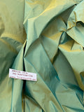 Fabulous Quality Silk Iridescent Taffeta - TURQUOISE TINT!!!