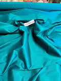 Fabulous Quality 100% Polyester Iridescent Dupion or Faux Silk - EMERALD!!!