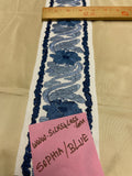 Embroidered Designer Quality Trim In Blues!!!
