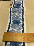 Embroidered Designer Quality Trim In Blues!!!