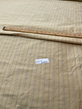 Exquisite Quality Silk Shantung Thin Stripes - AMBER SKIES!!!