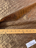 Exquisite Quality Silk Shantung Quilt  - BURNT GOLD!!!