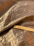Exquisite Quality Silk Shantung Quilt  - BURNT GOLD!!!