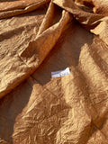 Designer Quality Silk Shantung / Crushed Silk Collection - BANANA GOLD!!!