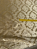 High Quality Heavy Silk Satin Damask Jacquard - GOLDEN WHEAT!!!
