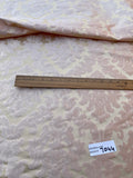High Quality Heavy Silk Satin Damask Jacquard - PEACH PINK/ GOLD!!!
