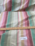 Designer Quality Silk Taffeta Stripes Multi Colors!!!
