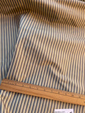 Fantastic Quality Silk Taffeta Stripes - STEEL/GRAY/CREAM!!!