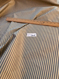 Fantastic Quality Silk Taffeta Stripes - STEEL/GRAY/CREAM!!!