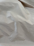 Designer Quality Silk Taffeta Mini Stripes - IVORY/ SIENNA!!!