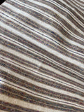 Fabulous Quality Raw Silk Horizontal Stripes -MULTI COLOR!!!