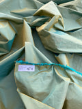 Fabulous Quality Silk Iridescent Taffeta - TURQUOISE TINT!!!