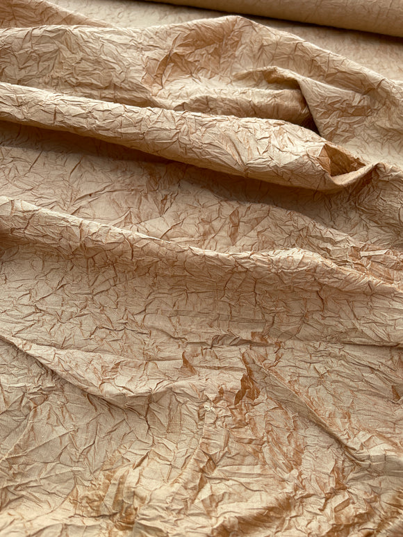 Designer Quality Silk Shantung / Crushed Silk Collection - BANANA GOLD!!!