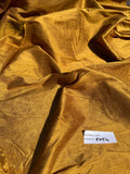 Designer Quality Silk Dupion, Hand Woven- BURNT GOLD!!!