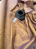 Designer Quality Slubby Dupioni, Hand Woven - PURPLE/GOLD!!!