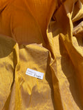 Designer Quality Silk Dupioni, Hand Woven - MUSTARD!!!