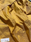 Designer Quality Silk Dupioni, Hand Woven - MUSTARD!!!