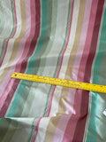 Designer Quality Silk Taffeta Stripes Multi Colors!!!