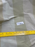 Designer Quality Silk Taffeta Stripe - LIGHT GREEN/OLIVE GREEN!!!