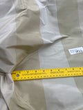 Designer Quality Silk Taffeta Stripe - LIGHT GREEN/OLIVE GREEN!!!