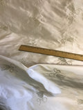 Fantastic Quality Silk Taffeta Embroidery -TASSEL DESIGN/DARK IVORY!!!