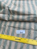 Designer Quality Silk Taffeta Stripes - SAGE/ IVORY!!!