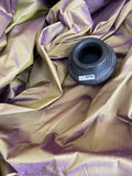 Fabulous Quality Iridescent Silk Shantung - SAPPHIRE/ GREEN!!!