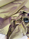 Fabulous Quality Iridescent Silk Shantung - SAPPHIRE/ GREEN!!!