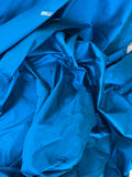 Fabulous Quality Iridescent Silk Shantung - TURQUOISE!!!