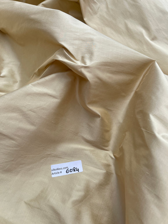 Fabulous Quality Silk Shantung - GOLDEN WHEAT!!!