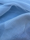 Exquisite Quality Silk Organza Polka Dots - OFF-WHITE!!!