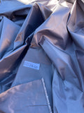 Fabulous Quality Iridescent Silk Taffeta  - CADET GRAY!!!