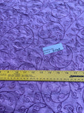 Designer Quality Silk Shantung Hand Embroidered  - LIGHT PURPLE!!!