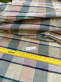 Designer Quality Heavy Silk Dupioni Plaid - MULTI COLORS!!!