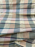 Designer Quality Heavy Silk Dupioni Plaid - MULTI COLORS!!!