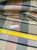 Designer Quality Heavy Silk Dupioni Plaid - MULTI COLORS!!!