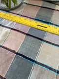Designer Quality Heavy Silk Dupioni Plaid - MULTI COLORS!!!