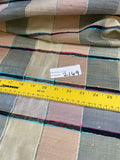 Designer Quality Heavy Silk Dupioni Plaid - MULTI COLORS!!!