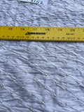 Designer Quality Silk Shantung Quilt with Pearl - SNOW WHITE!!!